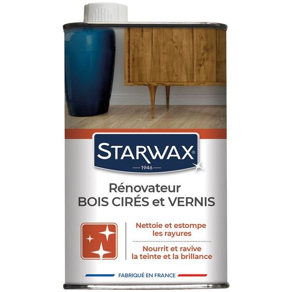 STARWAX - Rénovateur meubles bois cirés et vernis 500ml