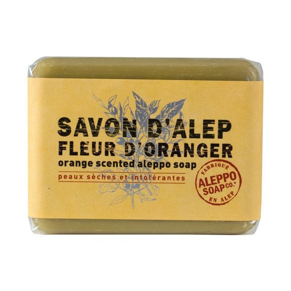 ALEPPO SOAP - Savonnette d'Alep à l'oranger 100 g