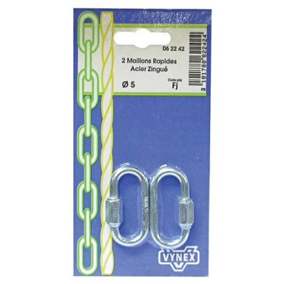 MAILLON A VIS D.4 MM  BL2   CP:2 (Vendu par 1)