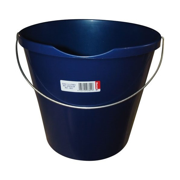 THOMAS - Seau 12L bec verseur anse métal