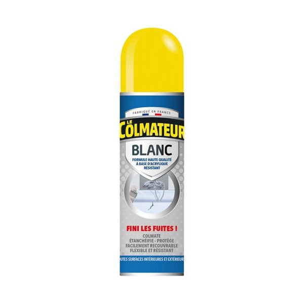 LE COLMATEUR - Le Colmateur spray bitume d'étanchéité blanc 405ml