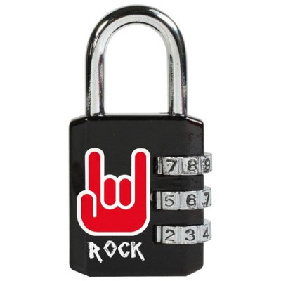 CADENAS 3 CHIF.30MM IMPRIME ROCK (Vendu par 1)