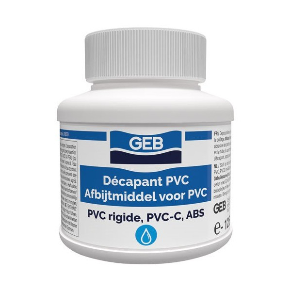 GEB - Mastic sanitaire silicone tous supports translucide 280ml