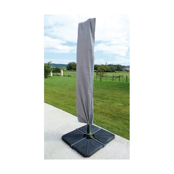 JARDILINE - Housse parasol déporté jusqu'à diamètre 5m