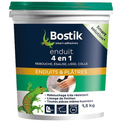 ENDUIT 4EN1 M.USAGES PATE 1.5KG BOSTIK (Vendu par 1)