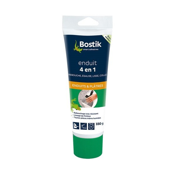 BOSTIK - Enduit 4 en 1 multi-usages tube 330g