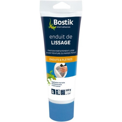 ENDUIT LISSAGE PATE TUBE 330G BOSTIK (Vendu par 1)