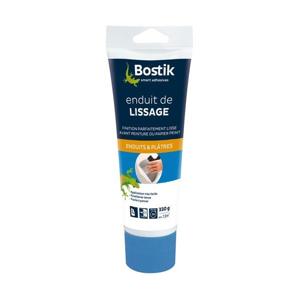 BOSTIK - Enduit lissage pâte tube 330g