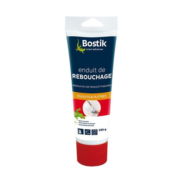 BOSTIK - Enduit de rebouchage - pâte tube 330g