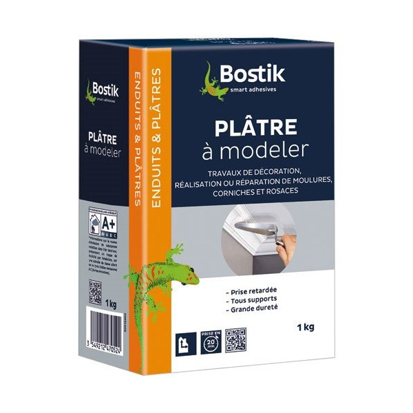 BOSTIK - Plâtre à modeler 1kg