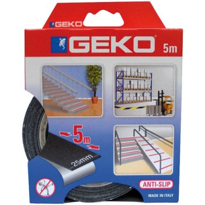 ADHES.ANTIDERAPANT 25MMX5M NOIR (Vendu par 1)