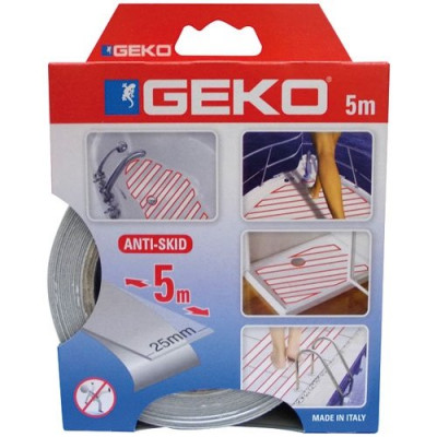 ADHES.ANTIGLISSE 25MMX5M TRANSPARENT (Vendu par 1)