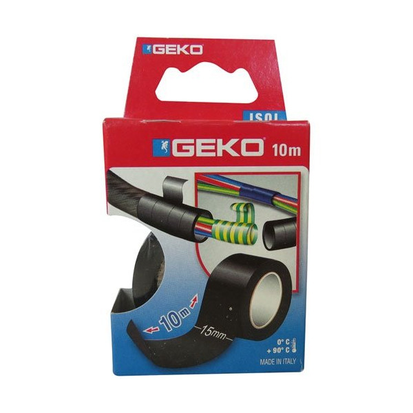 GEKO - Adhésif isolation 15mmx10m noir