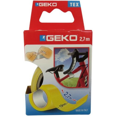 ADHES.TISSU PLASTIF.19MMX2.7M JAUNE (Vendu par 1)