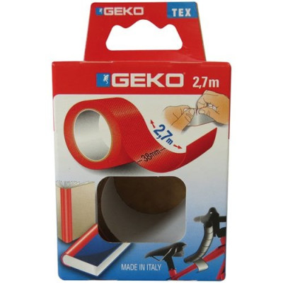 ADHES.TISSU PLASTIF.38MMX2.7M ROUGE (Vendu par 1)