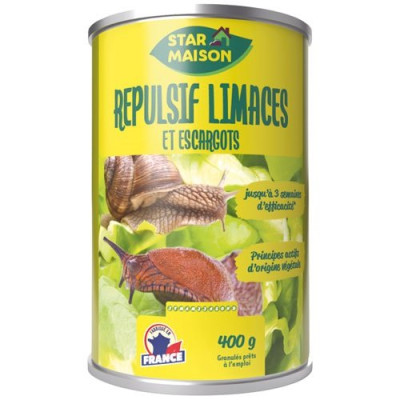 REPULSIF ESCARGOTS ET LIMACES 400G /NC (Vendu par 1)
