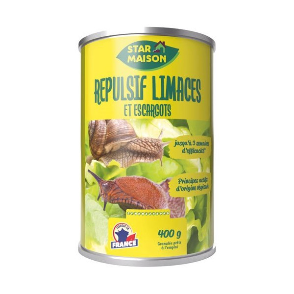 STAR JARDIN - Répulsif escargots et limaces 400g