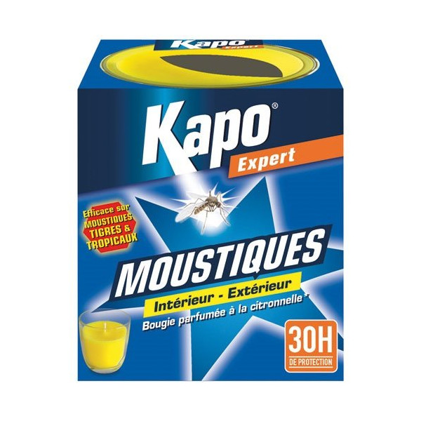 KAPO - Bougie anti moustiques 125g Kapo