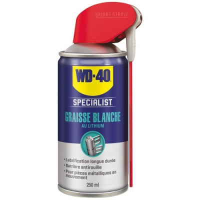 WD 40 SPECIALIST GRAISSE BLC.LITH250ML (Vendu par 1)