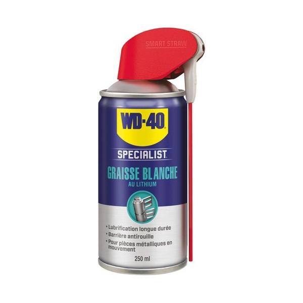 WD40 SPECIALIST - WD 40 spécialist graisse blanche lithium 250ml