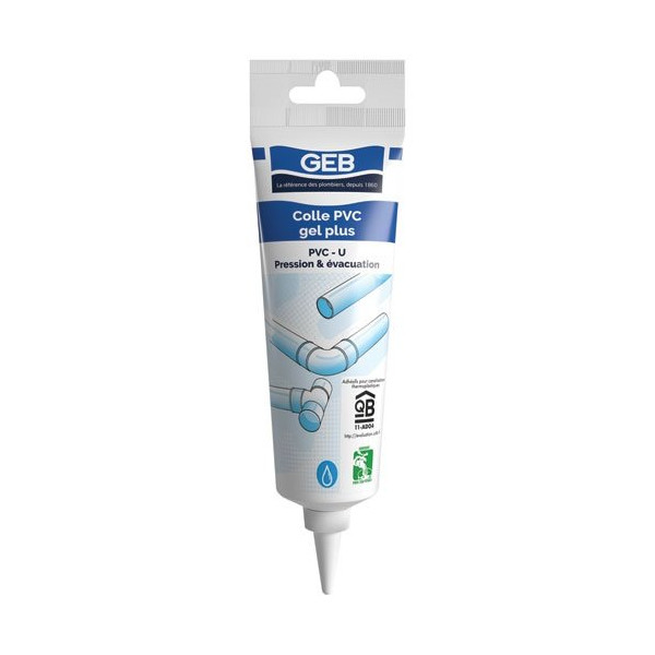 GEB - Colle PVC gel plus tube PEG 50ml
