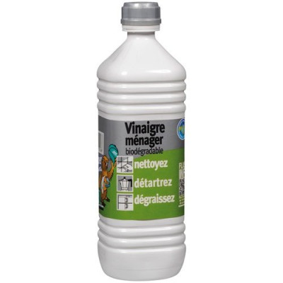 VINAIGRE MENAGER BIODEGRADABLE 1L (Vendu par 1)