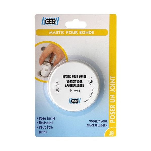 GEB - Mastic pour bonde blister 100g