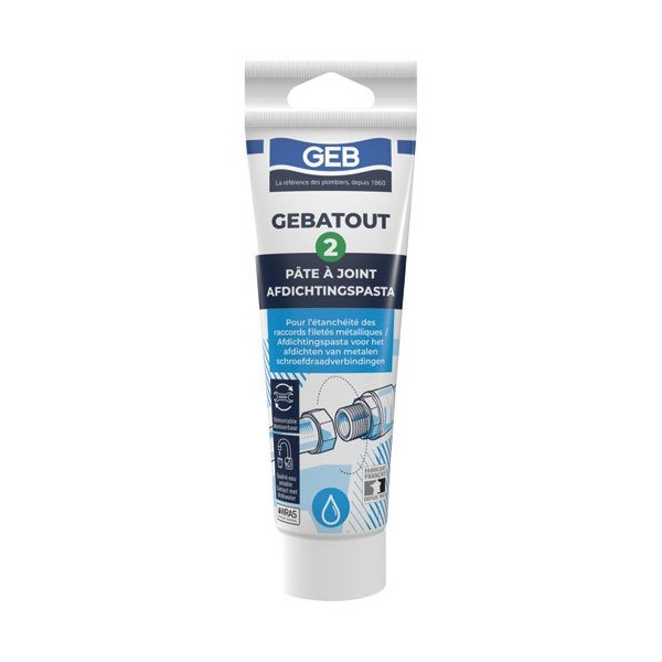 GEB - Mastic eau potable Gebatout tube 125ml