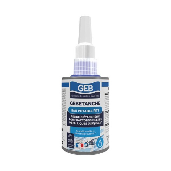 GEB - Pâte d'étanchéïte Fileplast eau potable 20ml
