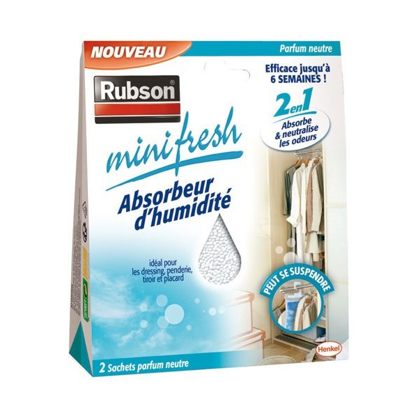 RUBSON - Absorbeur minifresh neutre 2X50G