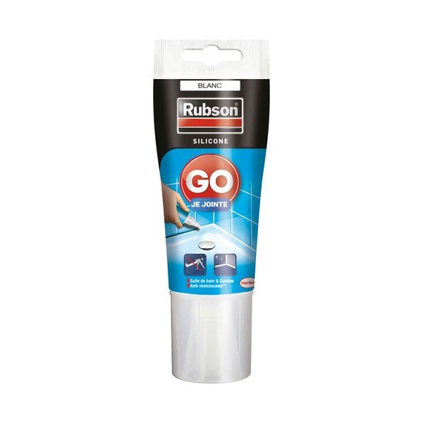 RUBSON - Mastic go je jointe blanc tube 50 ml