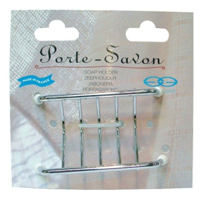 PORTE SAVON GRILLE CHROM A POSER