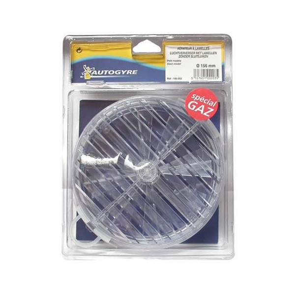 AUTOGYRE - Autogyre aérateur à lamelles d.192 cristal