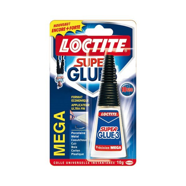 LOCTITE - LOCTITE Colles Cyanoacrylates SUPERGLUE-3 Précision Max Bouteille 10g Blist