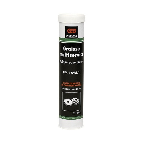 GEB - Cartouche graisse multiservice - 400g