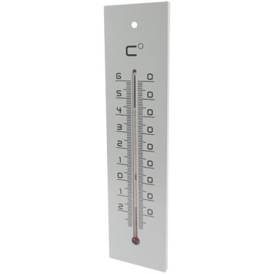 THERMOMETRE MEDIUM BOIS GRIS 30 CM (Vendu par 1)