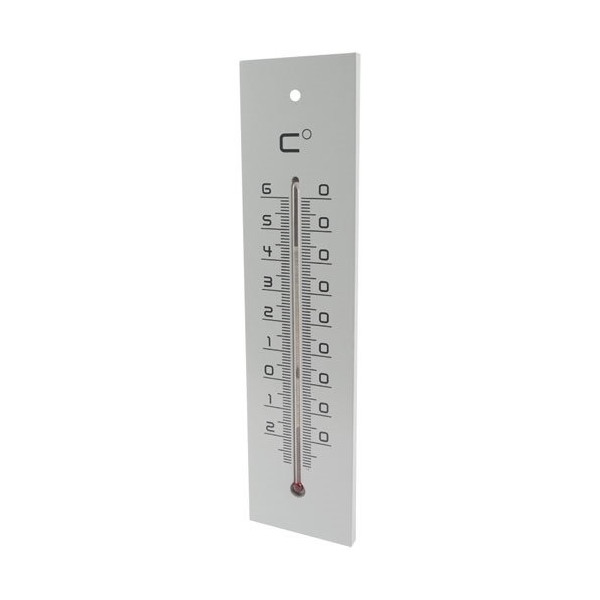 STIL - Thermometre medium bois gris 30 cm