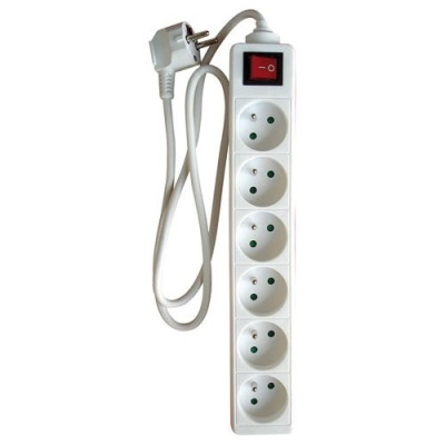 BLOC MULTIPRISE - NOMBRE DE PRISES: 6 (2P+T) - 68450