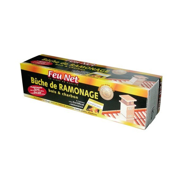 BUCHE RAMONAGE FEU NET A/CERTIFICAT (Vendu par 1)
