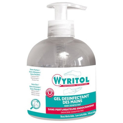WYRITOL GEL SPS MAINS POMPE 300ML (Vendu par 1)