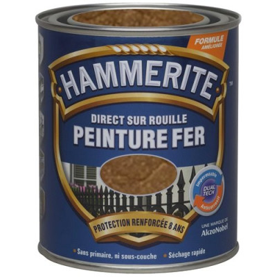 HAMMERITE FER MARTELE 0.75L CUIVRE