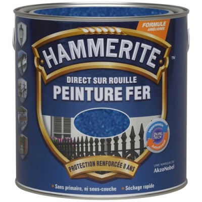 HAMMERITE FER MARTELE 2.5L BLEU NUIT (Vendu par 1)