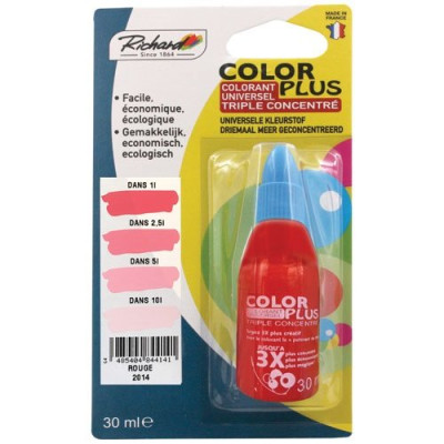 COLOR 2000+ 30CC ROUGE 2014 (Vendu par 1)