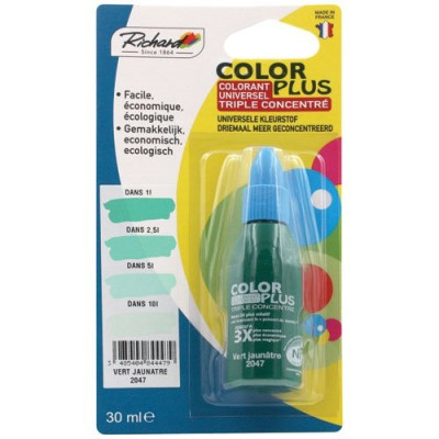 COLOR 2000+ 30CC VERT JAUNATRE 2047 (Vendu par 1)