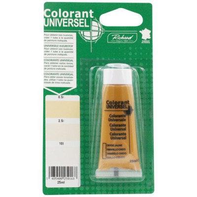 COLORANT UNIV. 25CC S/BL.OXYDE JAUNE (Vendu par 1)