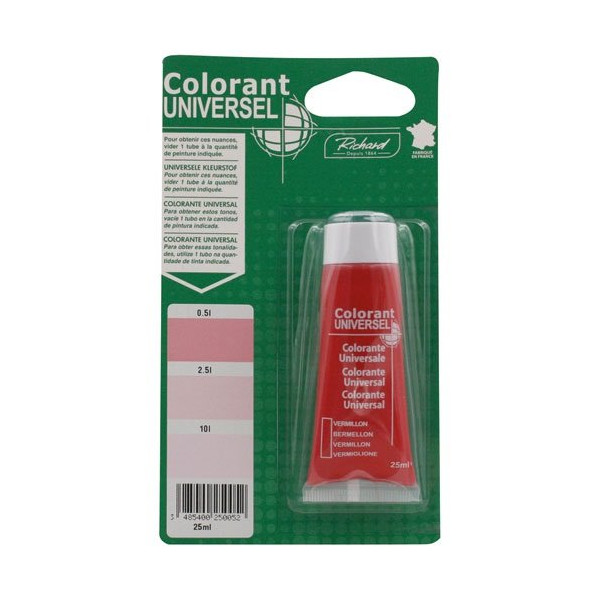 COLORANT UNIVERSEL - Colorant univ. 25cc s/bl.violet