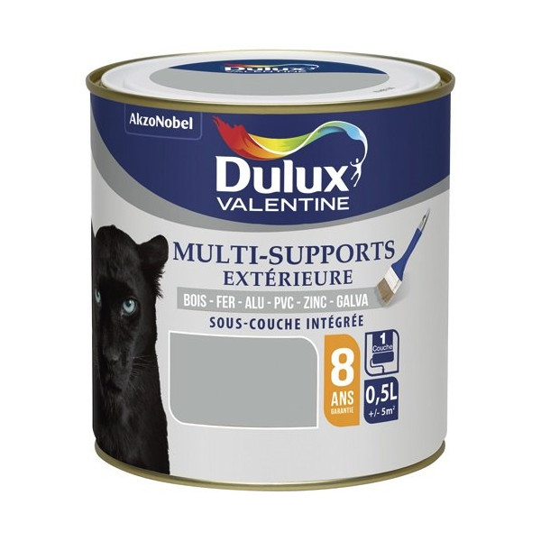 DULUX VALENTINE - Valentine multisupport extérieure 0.5l gris franc