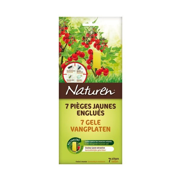 NATUREN - Anti puceron biologique pièges englués x7