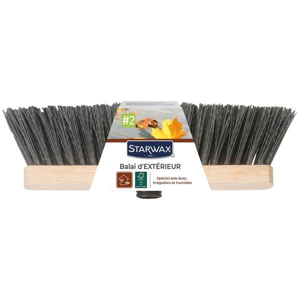 STARWAX - Balai exterieur sols rugueux