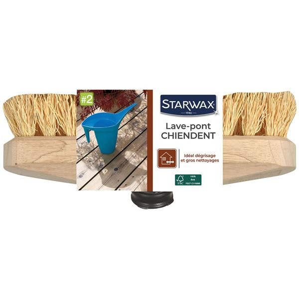 STARWAX - Lave pont chiendent bois fsc100